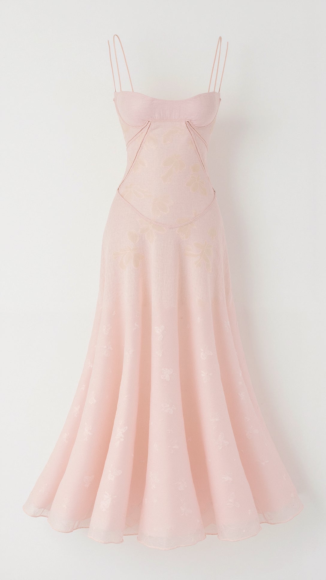 Lace Maxi Dress with Sweetheart Neckline – Arabelle