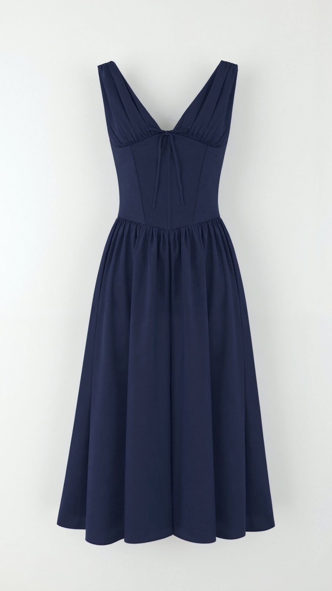 Cassiopeia Midi Plunge Dress – Rosa Mae