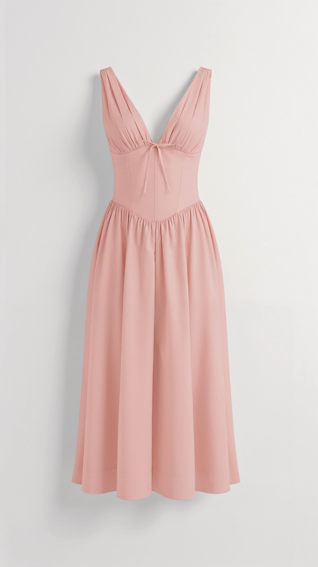 Cassiopeia Midi Plunge Dress – Rosa Mae